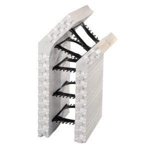 AMVIC 6 in 45 Degree Corner Block